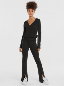 Блуза PUMA Classics Ribbed Wrap модель 58998401 Блуза PUMA Classics Ribbed Wrap модель 58998401 Фото