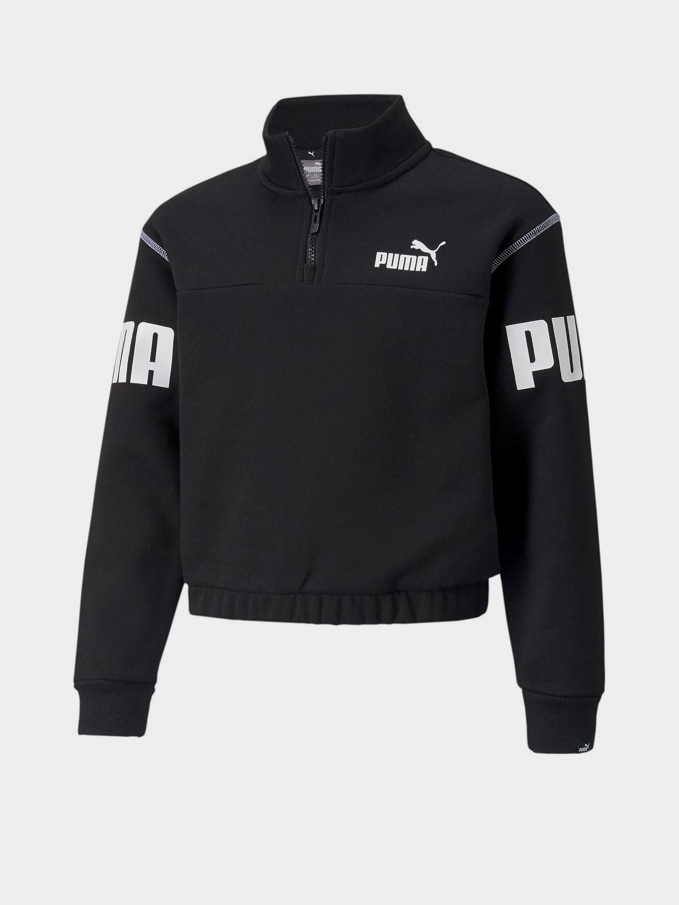 Худи PUMA PUMA POWER HalfZip Crew FL G модель 84564901 Фото