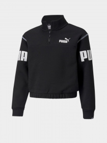 Худи PUMA PUMA POWER HalfZip Crew FL G модель 84564901 Фото