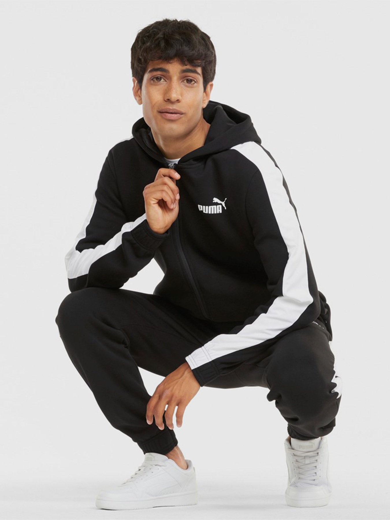 Спортивный костюм PUMA Hooded Sweat Suit FL cl модель 84584701 Спортивный костюм PUMA Hooded Sweat Suit FL cl модель 84584701 Фото