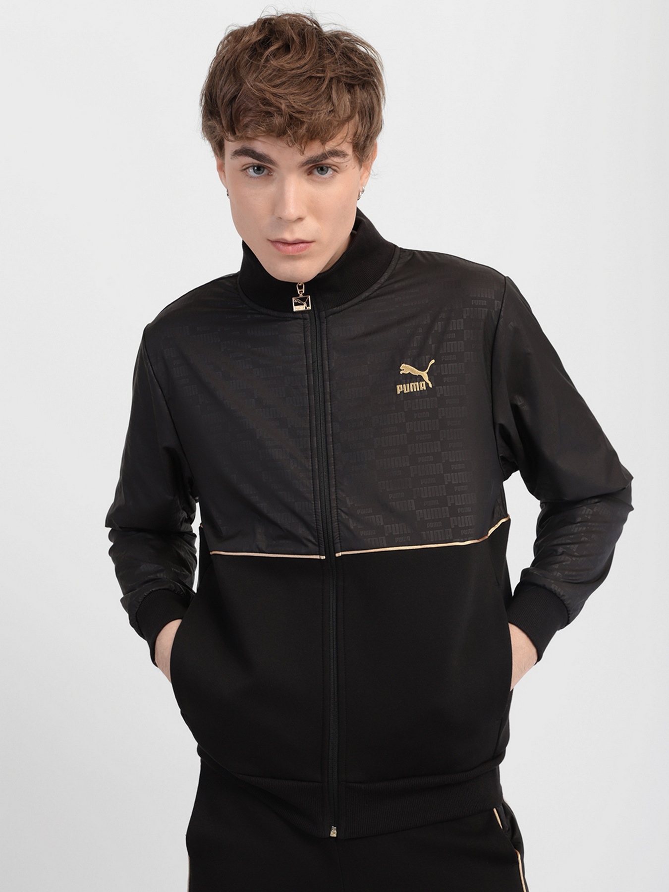 Кофта спортивная PUMA LUXE модель 53432301 Фото