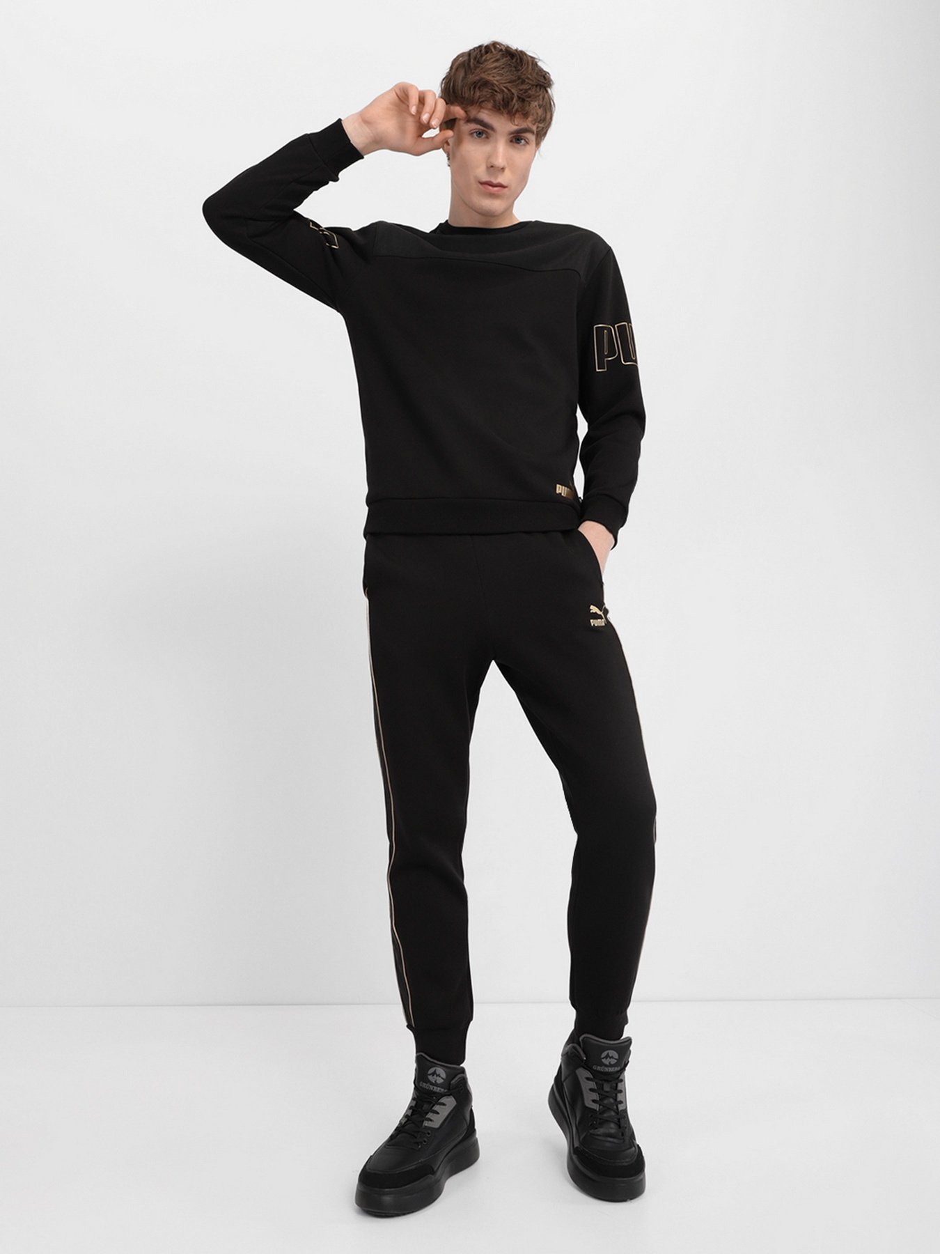 Штаны спортивные PUMA LUXE модель 53432501 Фото