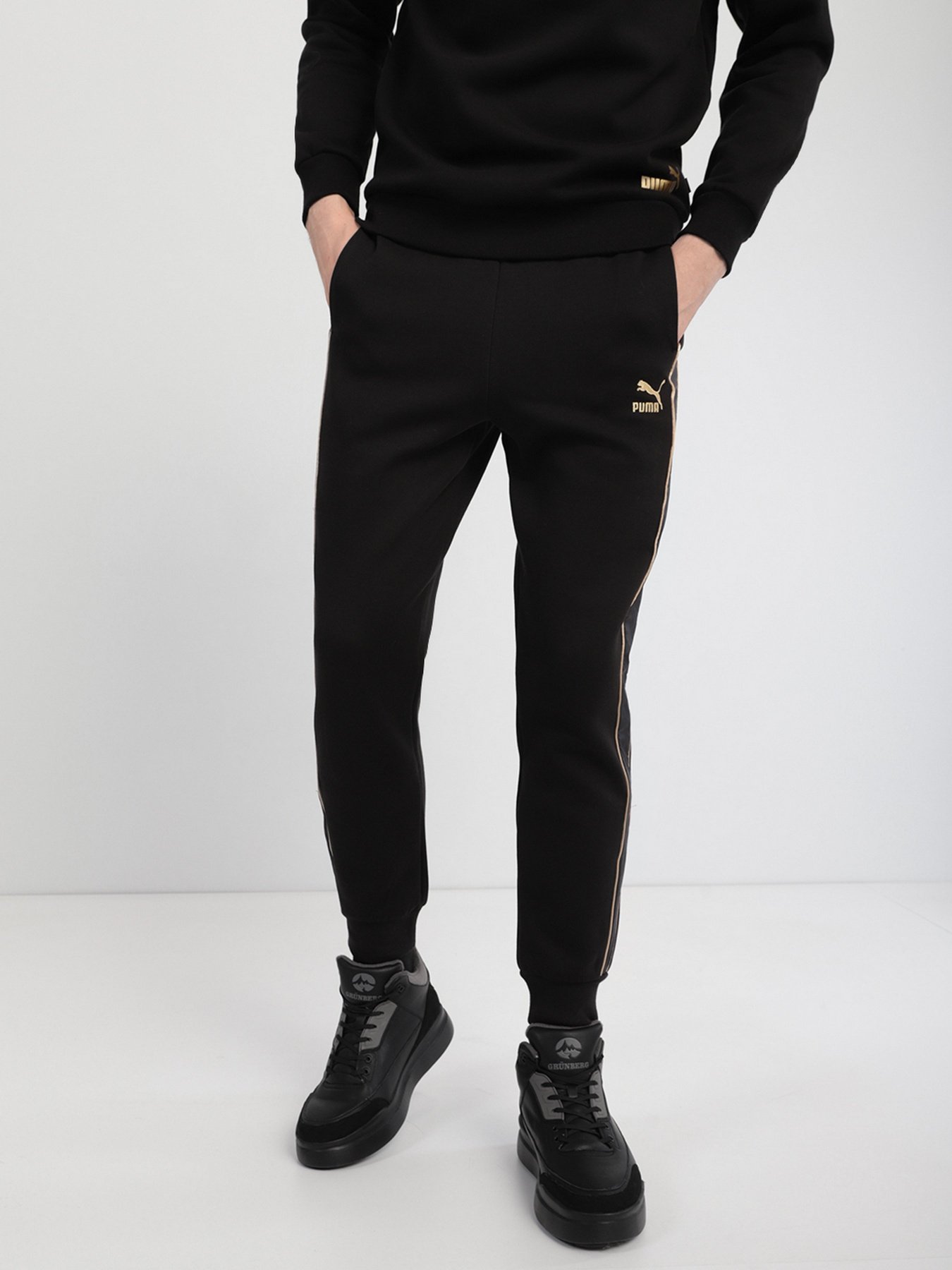 Штаны спортивные PUMA LUXE модель 53432501 Фото