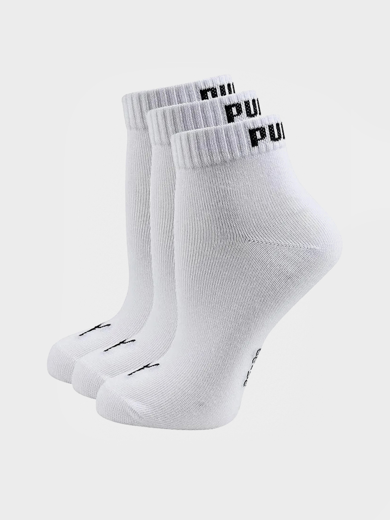 Набір шкарпеток PUMA UNISEX QUARTER PLAIN модель 90697833 Фото