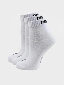 Набор носков PUMA UNISEX QUARTER PLAIN модель 90697833 Фото