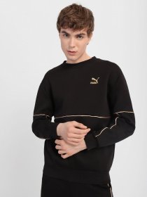 Світшот PUMA LUXE Crew Neck модель 53433101 Фото