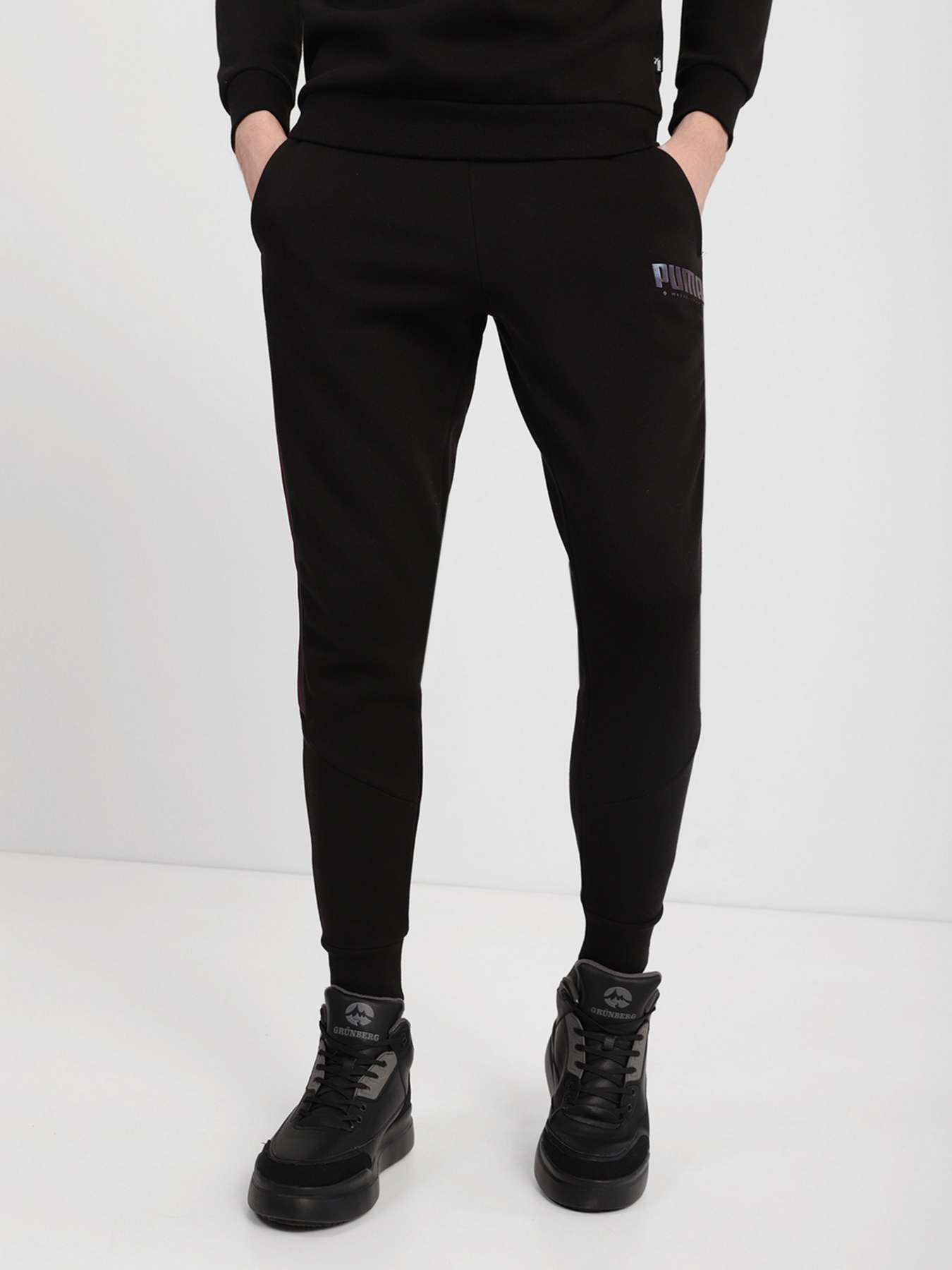 Штаны спортивные PUMA Cyber Crew модель 84817701 Фото