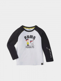 Реглан PUMA Puma x PEANUTS LS Tee модель 58936301 Фото