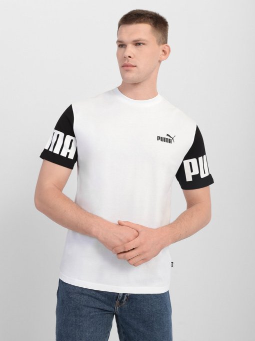 Футболки и поло PUMA POWER COLOURBLOCK модель 58942802 Фото