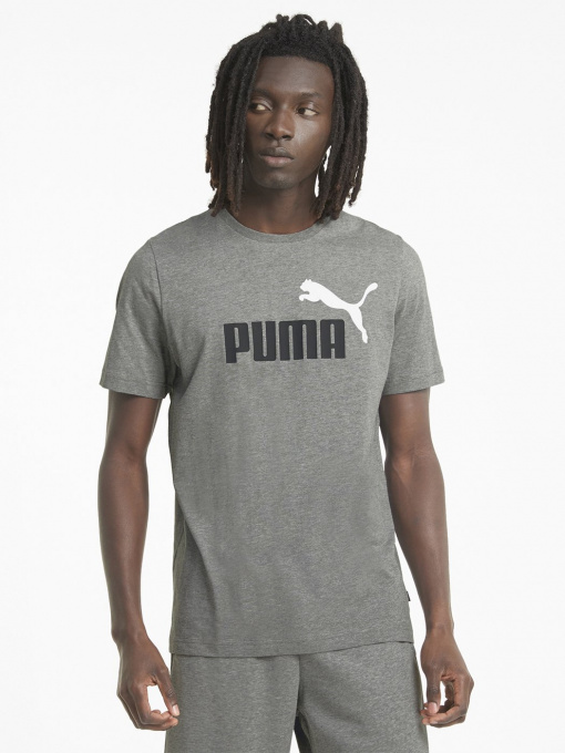 Футболка PUMA Essentials+ 2 Colour Logo модель 58675903 Фото
