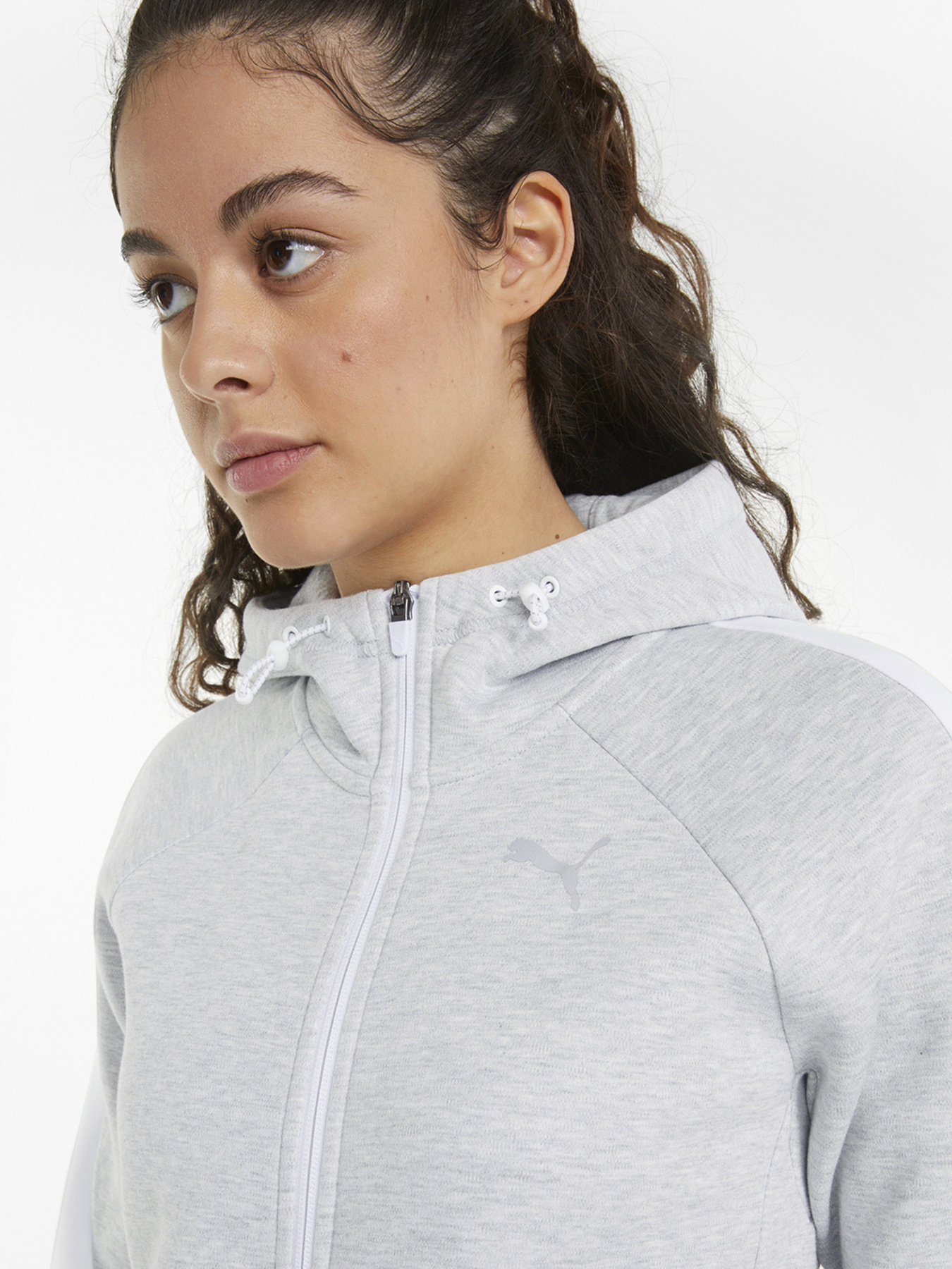 Кофта спортивная PUMA Evostripe Full-Zip модель 84707304 Фото