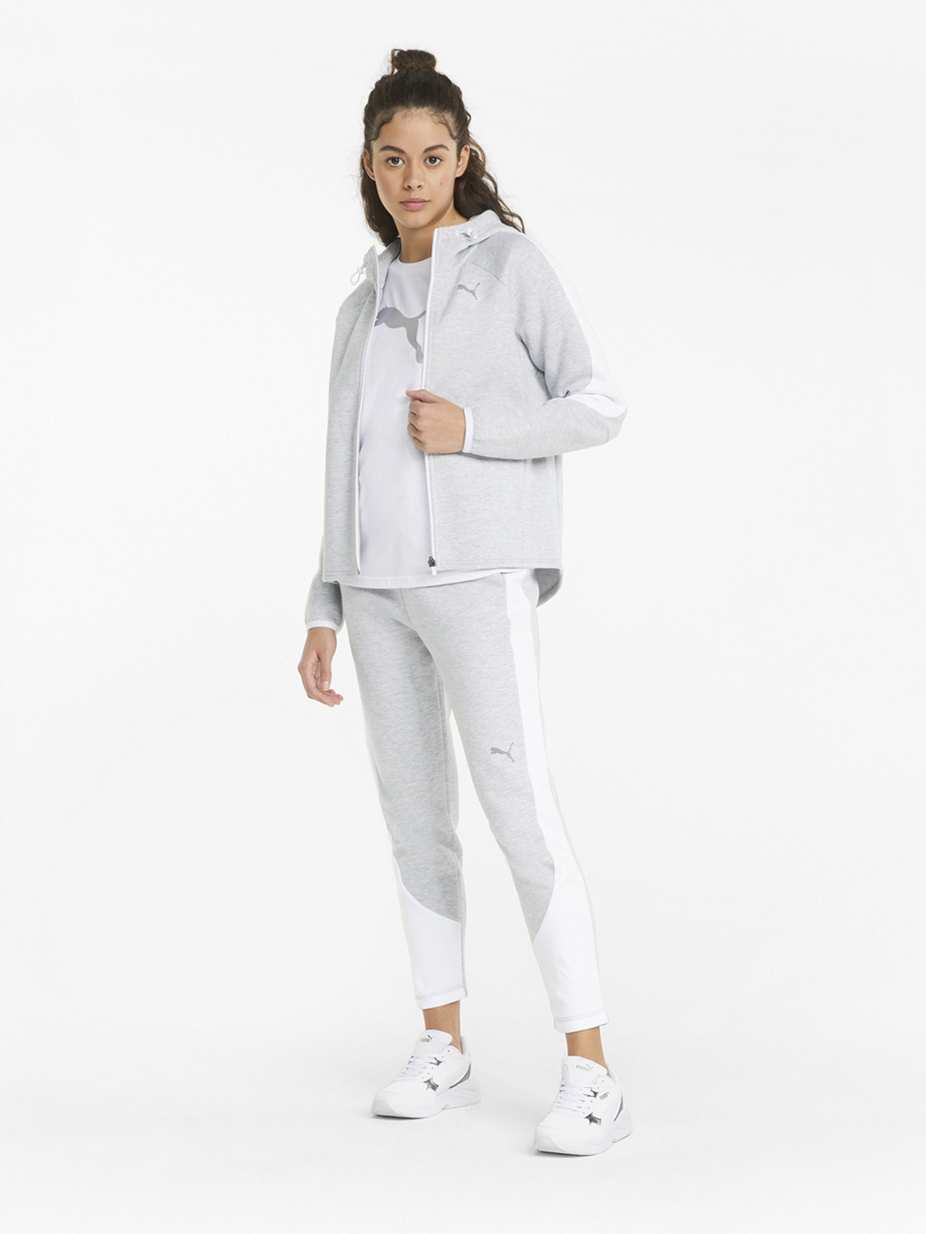 Кофта спортивная PUMA Evostripe Full-Zip модель 84707304 Фото