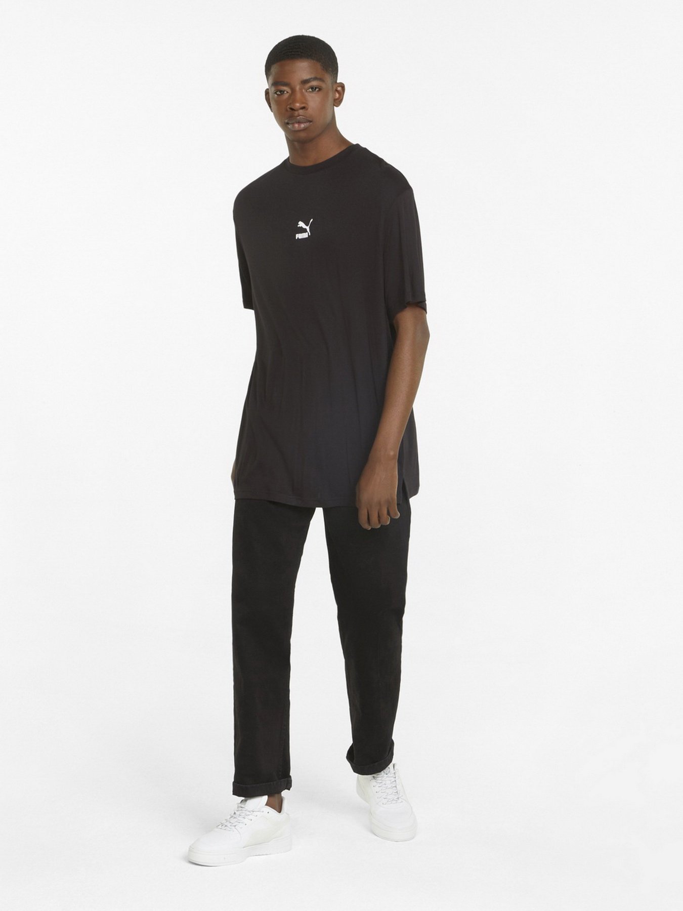 Футболка PUMA Classics Splitside модель 53357301 Фото