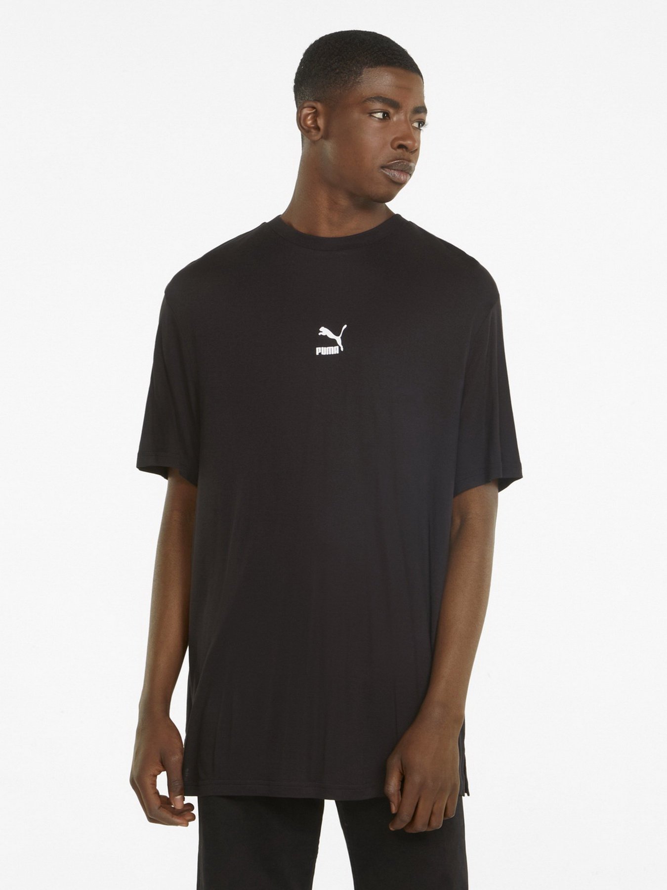 Футболка PUMA Classics Splitside модель 53357301 Фото