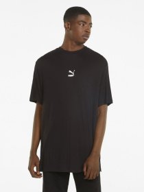 Футболка PUMA Classics Splitside модель 53357301 Фото