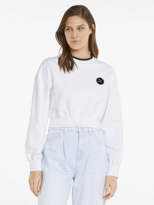 Свитшот PUMA SWxP CREW модель 53356202 Фото