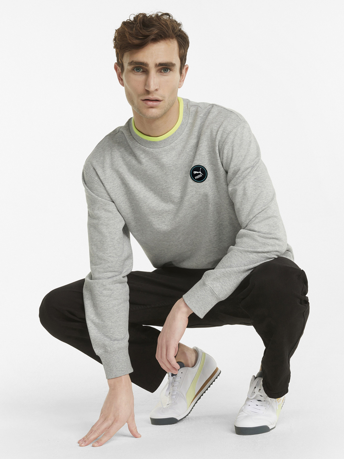 Свитшот PUMA SWxP Crew Neck модель 53362204 Фото