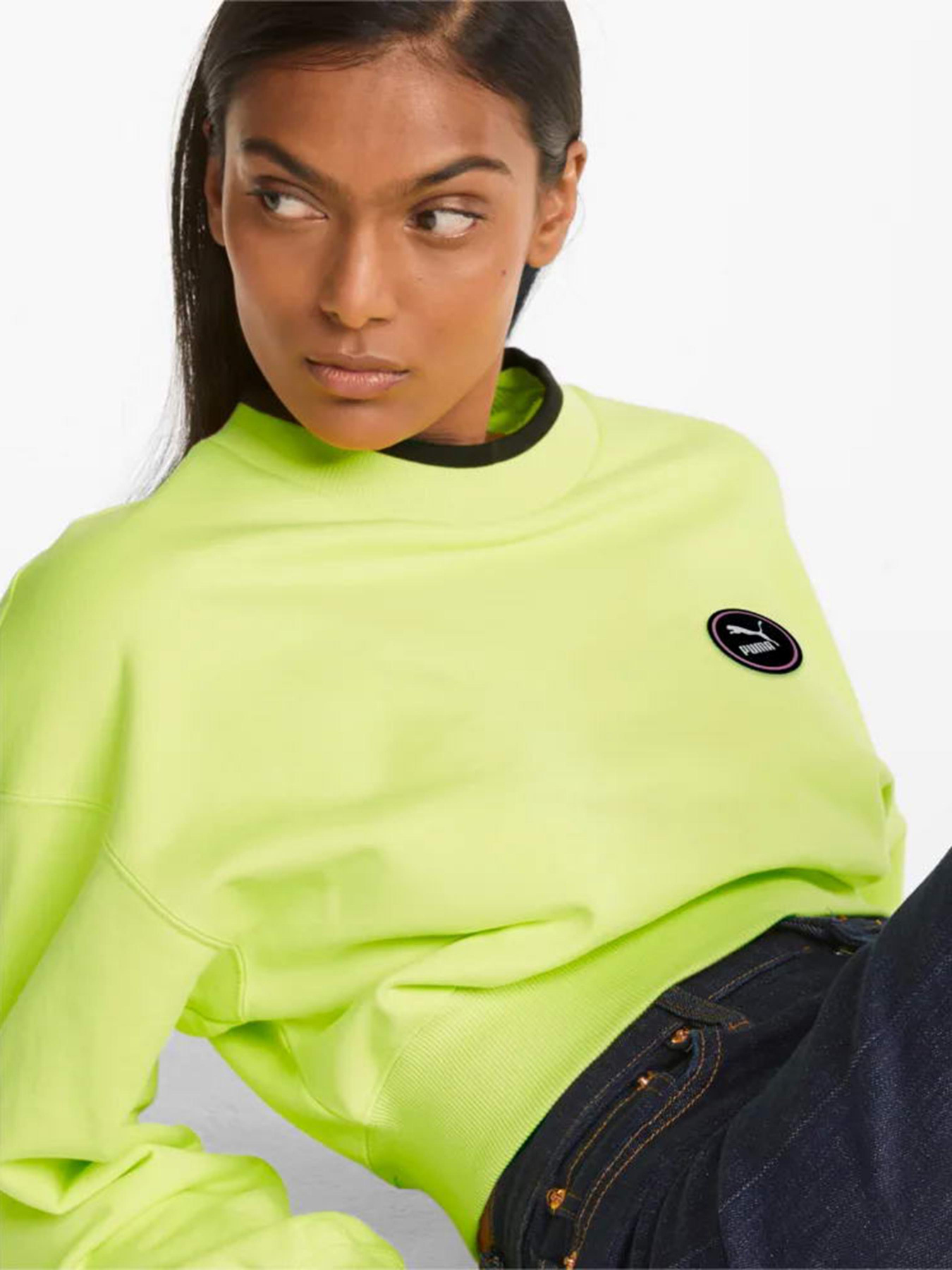 Свитшот PUMA SWxP CREW модель 53356229 Фото