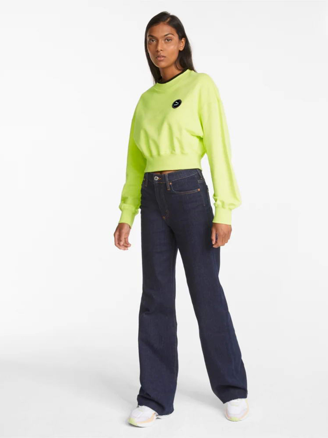 Свитшот PUMA SWxP CREW модель 53356229 Фото