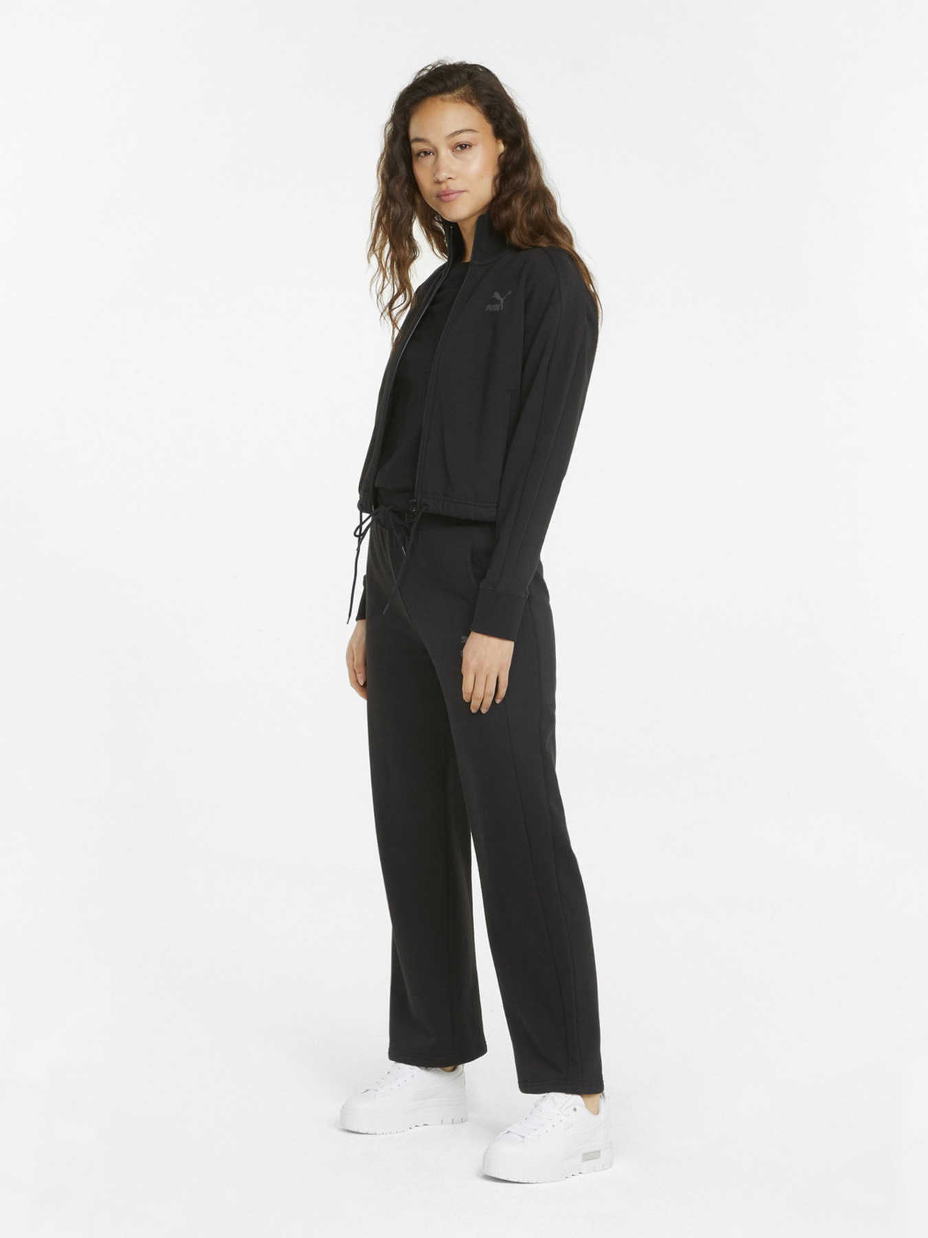 Кофта спортивная PUMA RE:T7 Crop Track модель 53457601 Фото