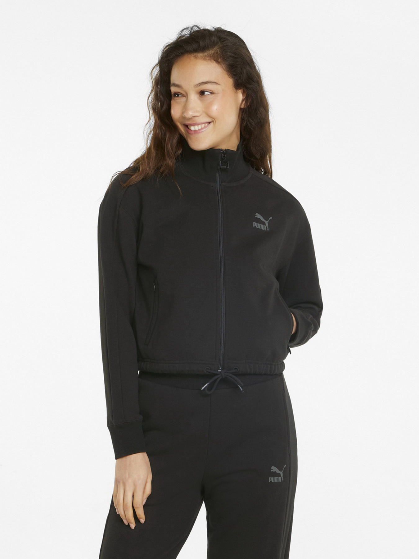 Спортивна кофта PUMA RE:T7 Crop Track модель 53457601 Фото