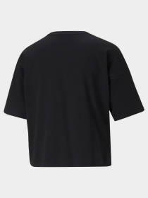 Футболка PUMA Essentials Logo Cropped модель 58686601 Фото