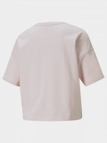 Футболка PUMA Essentials Logo Cropped модель 58686682 Фото