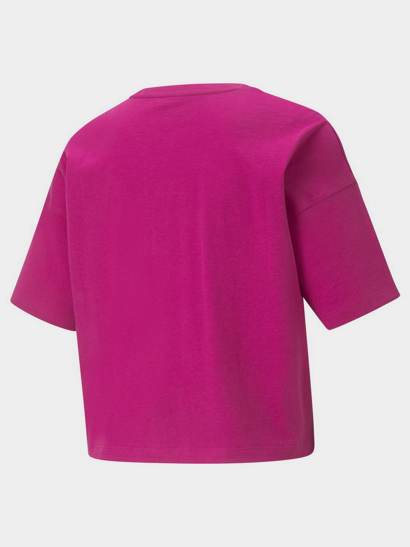 Футболка PUMA Essentials Logo Cropped модель 58686686 Фото