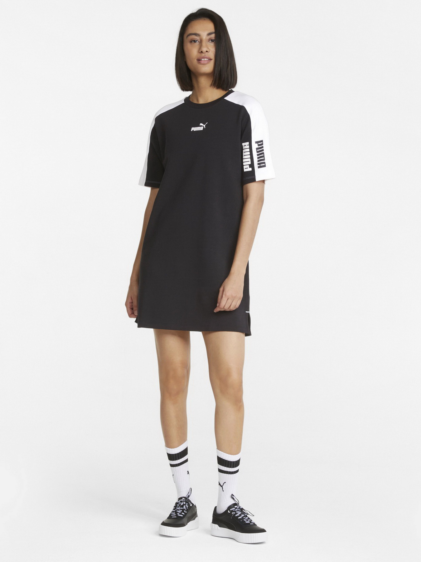 Платье-футболка PUMA Power Colorblock модель 84711801 Фото