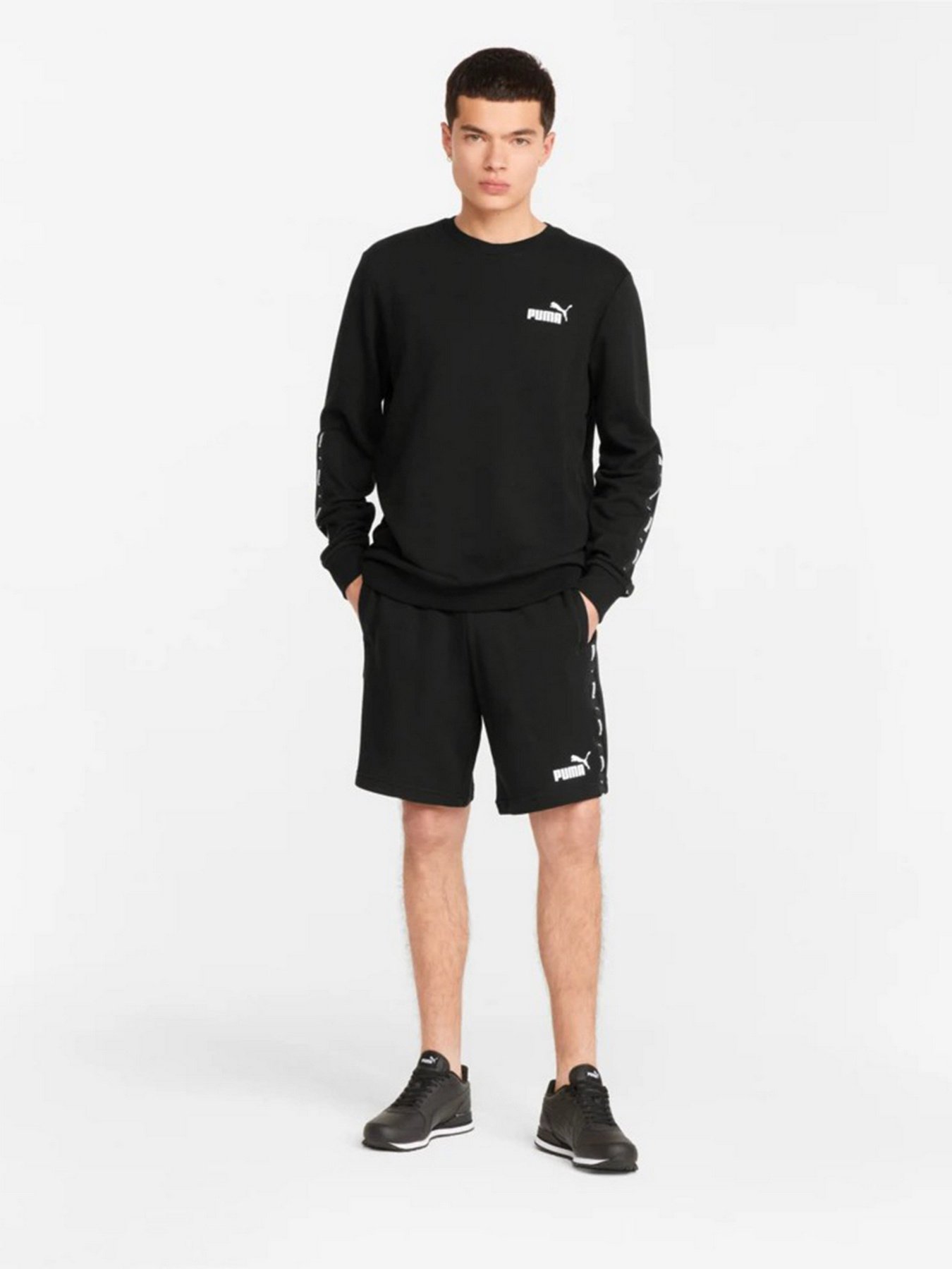 Худі та світшоти PUMA Essentials+ Tape Crew модель 84738401 Худі та світшоти PUMA Essentials+ Tape Crew модель 84738401 Фото