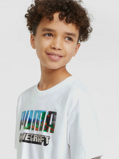 Футболка PUMA x Minecraft модель 53343402 — фото 3 - INTERTOP