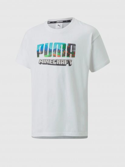 Футболка PUMA x Minecraft модель 53343402 — фото 5 - INTERTOP