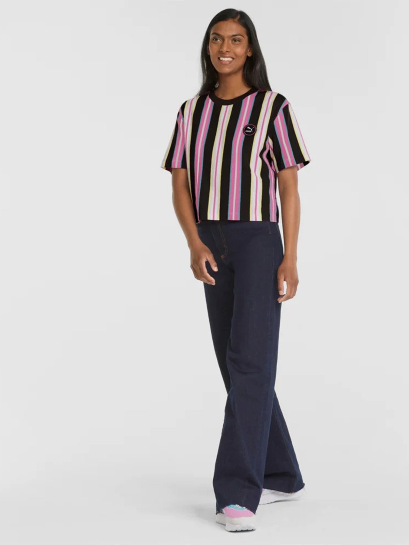 Футболка PUMA SWxP Relaxed AOP модель 53356515 Фото