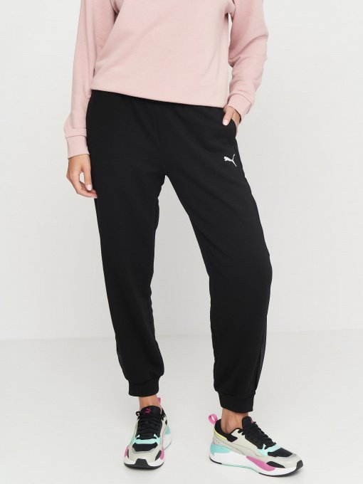 Штаны спортивные PUMA Mesh Panel Pants модель 53740801 Фото