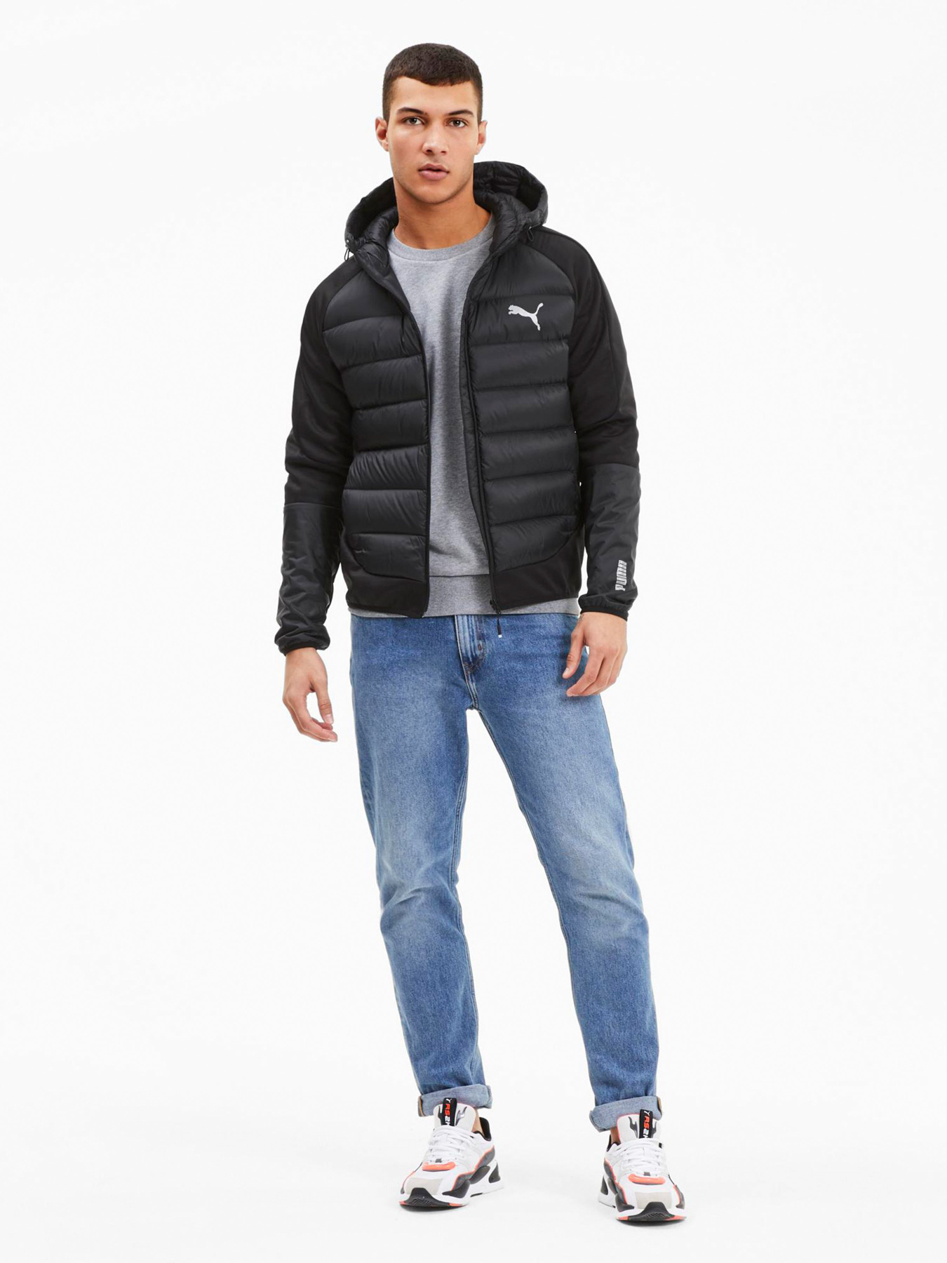 Пуховик PUMA Hybrid Down модель 58220301 Фото