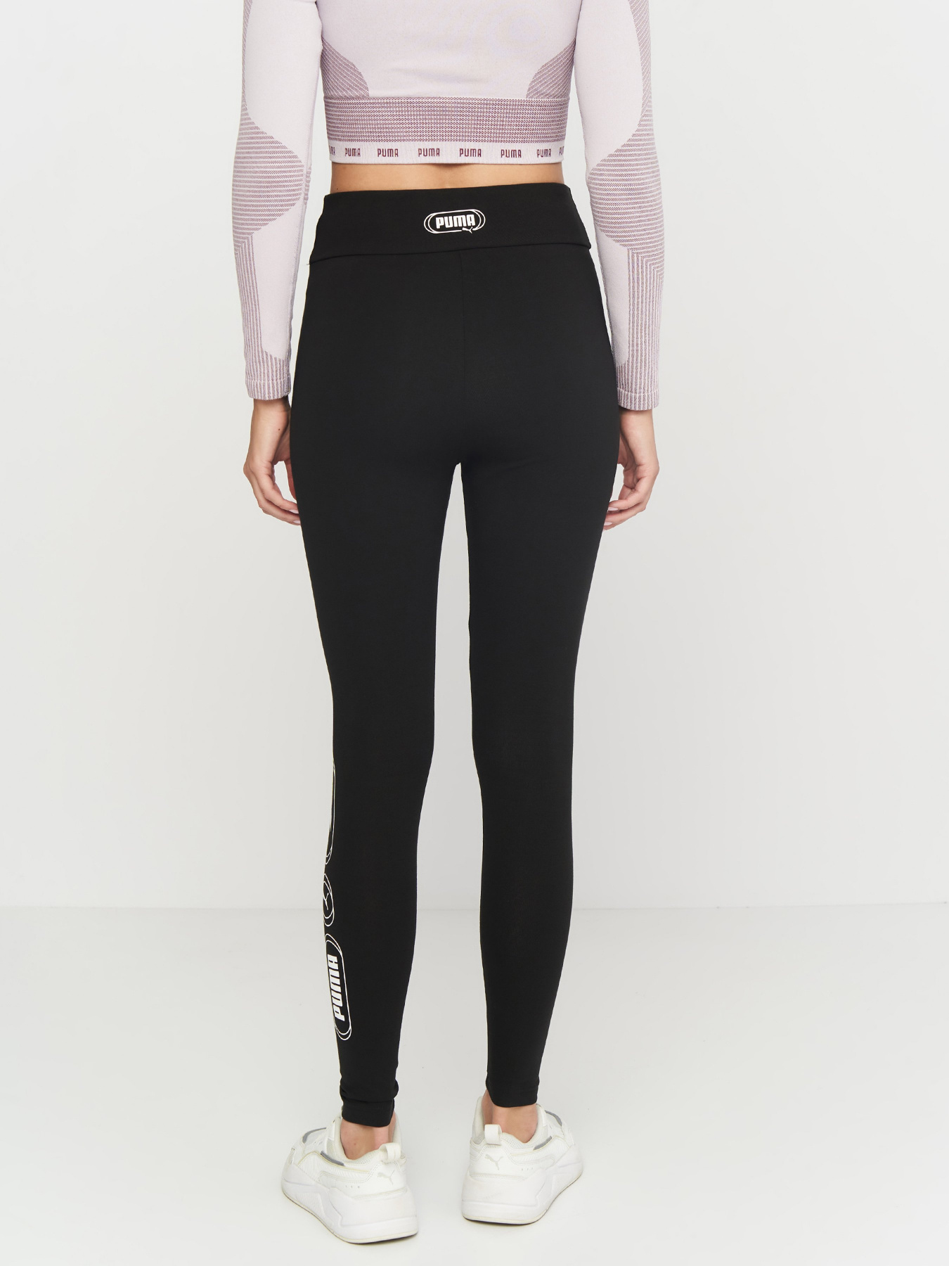 Спортивные леггинсы PUMA Rebel High модель 58583601 Фото