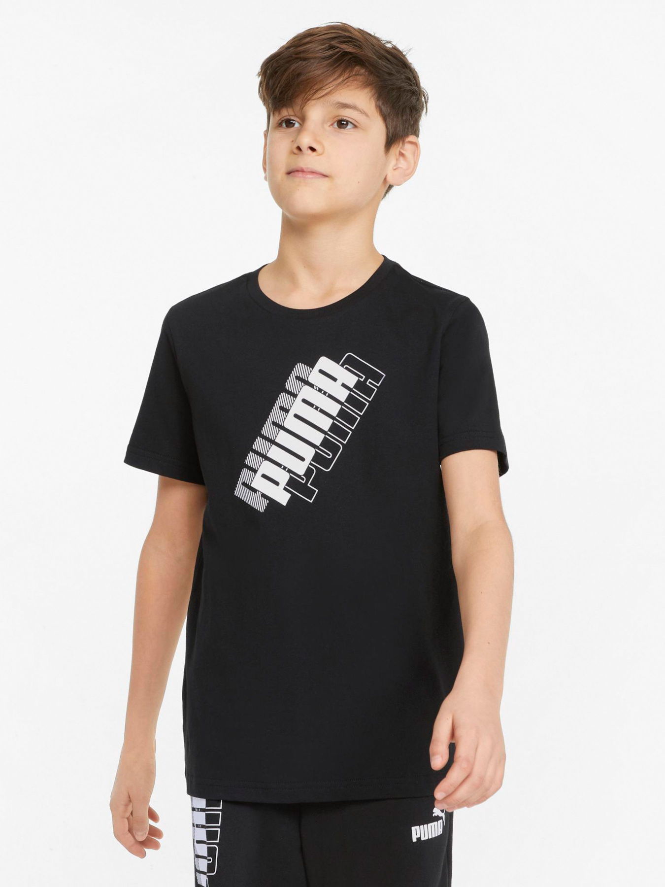 Футболка PUMA  Power Logo модель 84729601 Фото