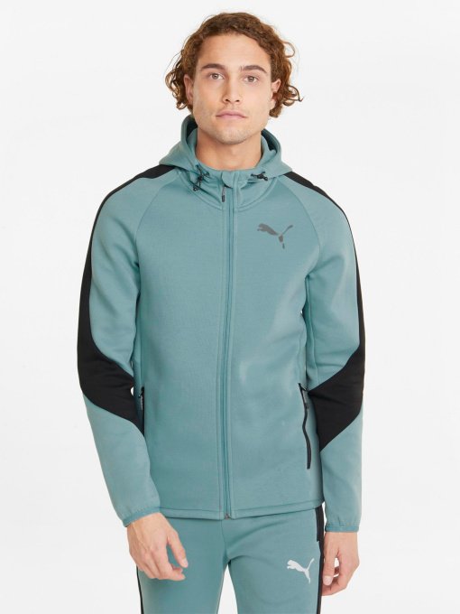 Кофта спортивная PUMA Evostripe Full-Zip модель 84740150 Фото