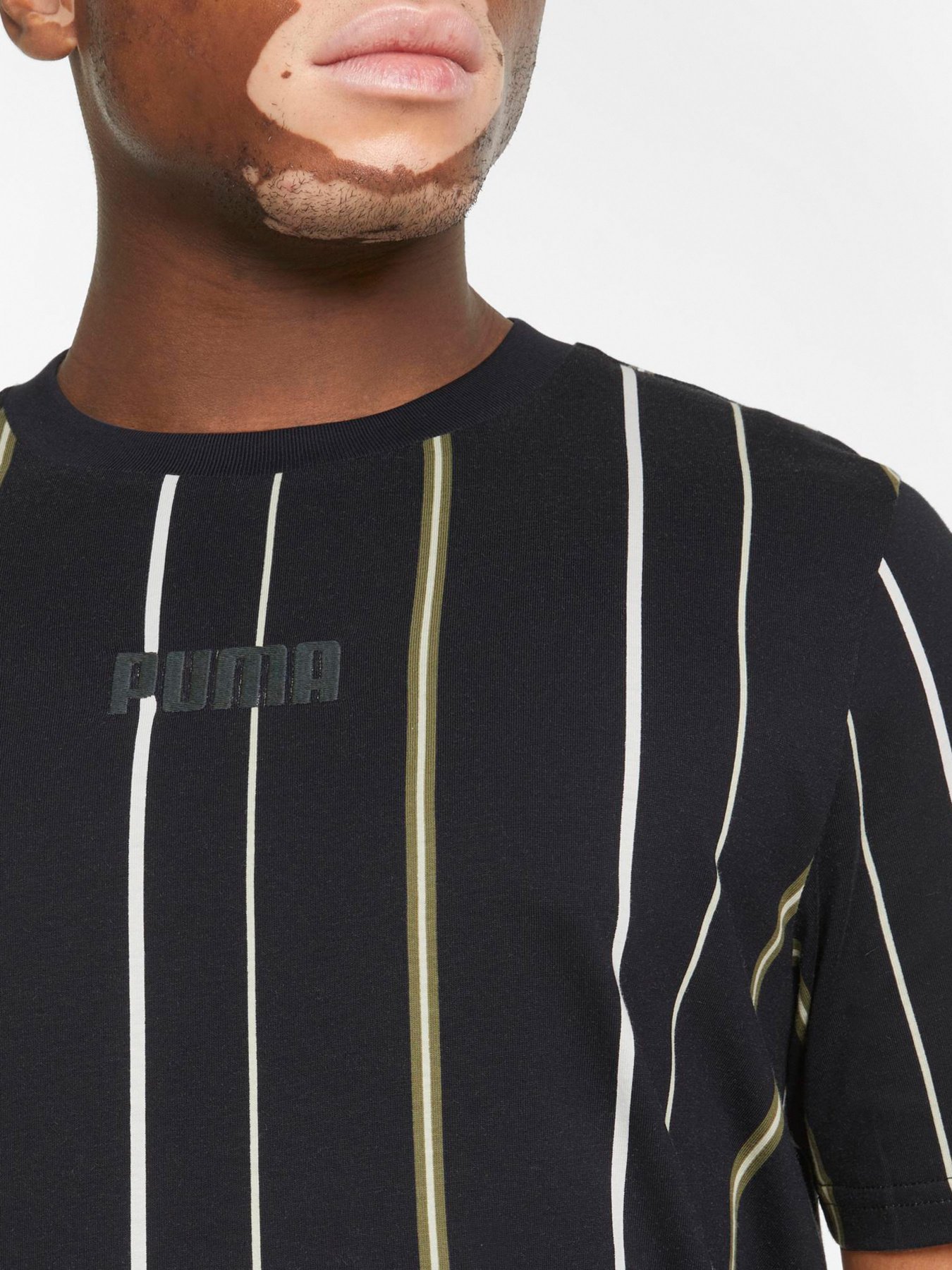 Футболка PUMA Modern Basics Striped модель 84740801 Фото