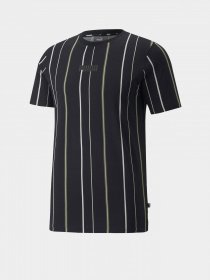 Футболка PUMA Modern Basics Striped модель 84740801 Фото