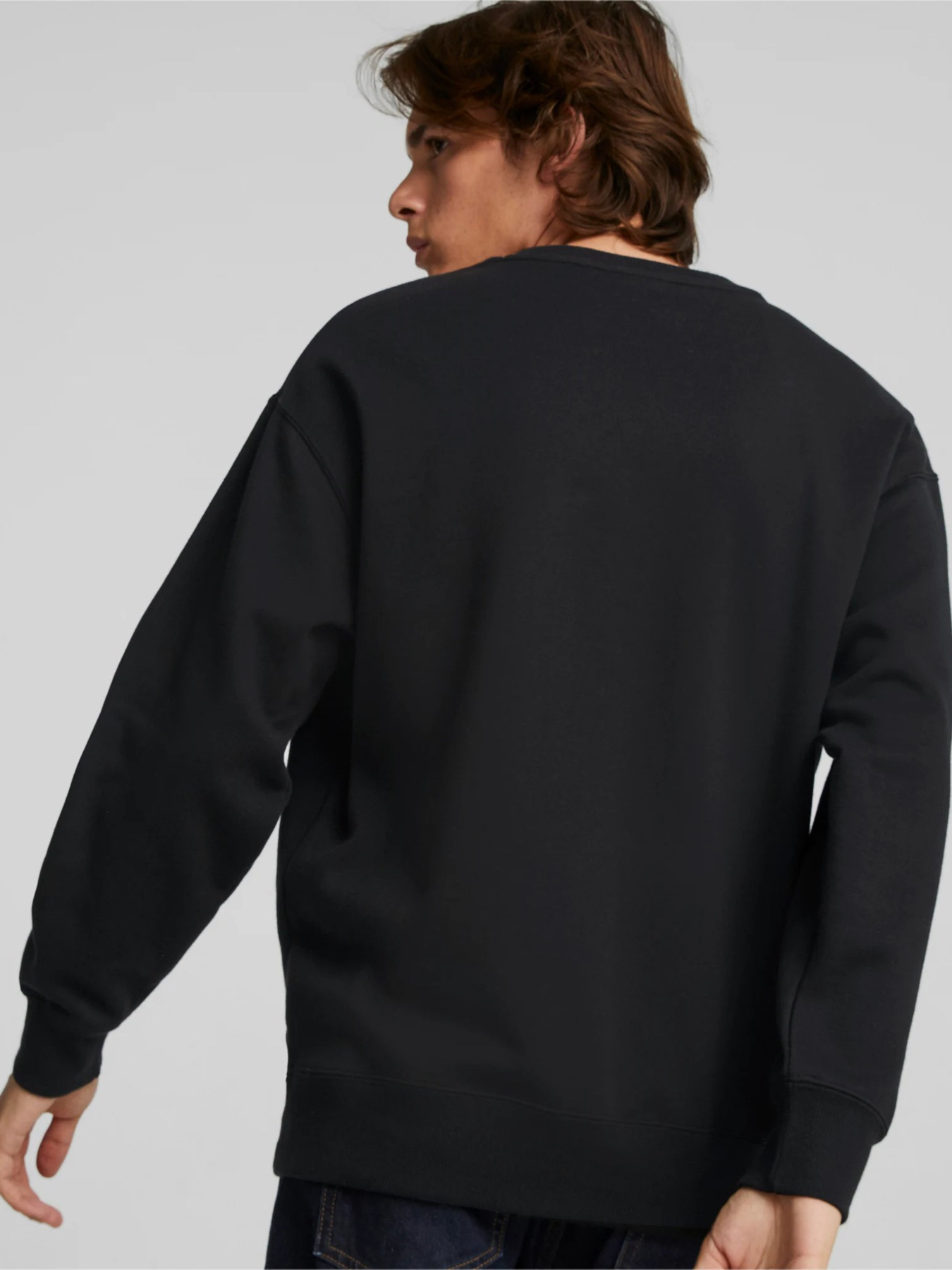 Світшот PUMA Classics Relaxed Crew модель 53674601 Фото