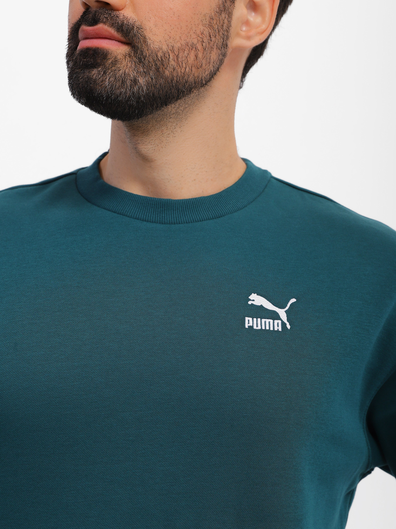 Свитшот PUMA Classics Relaxed Crew модель 53674624 Фото