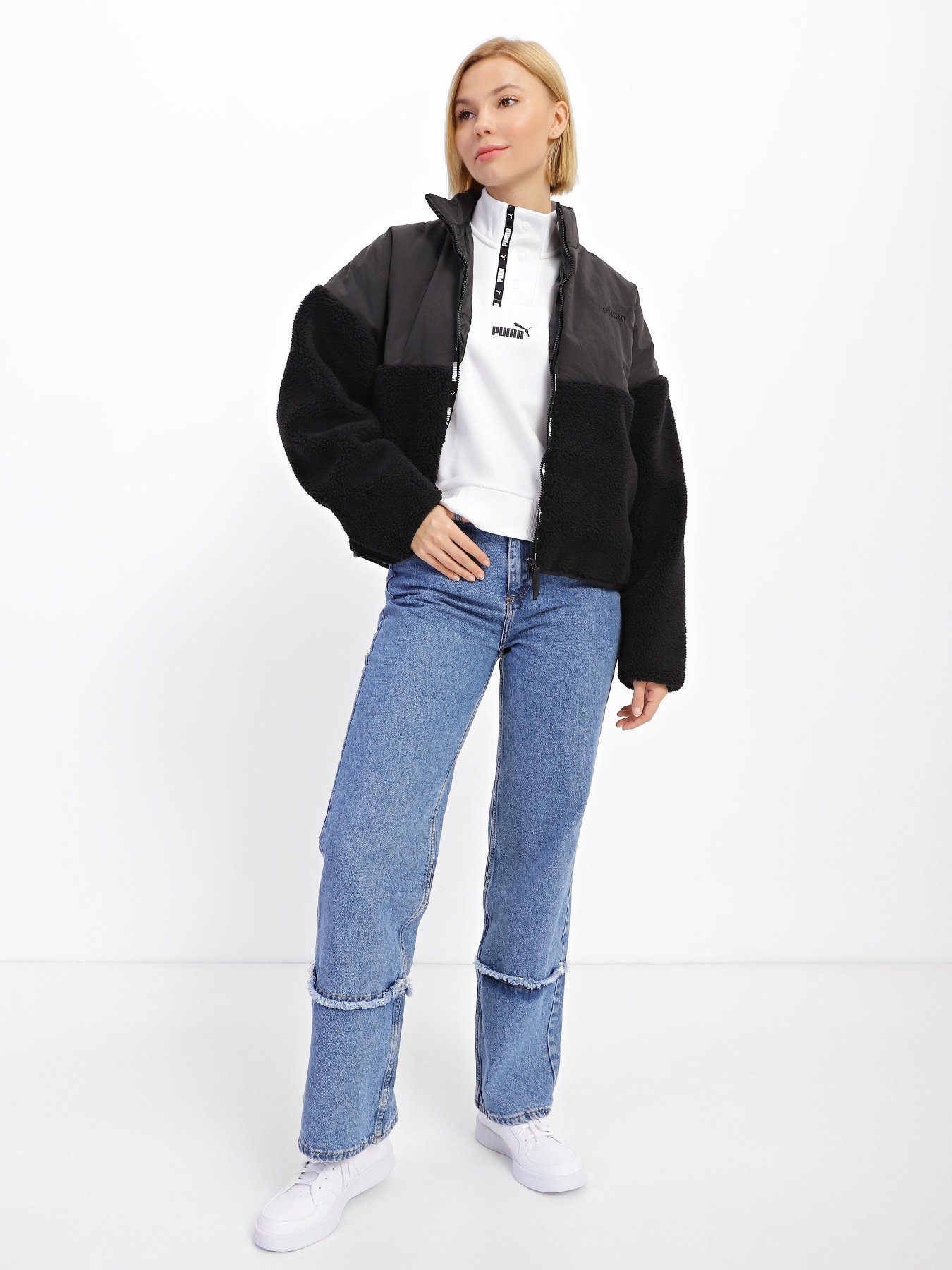 Демисезонная куртка PUMA SHERPA модель 84940401 Фото