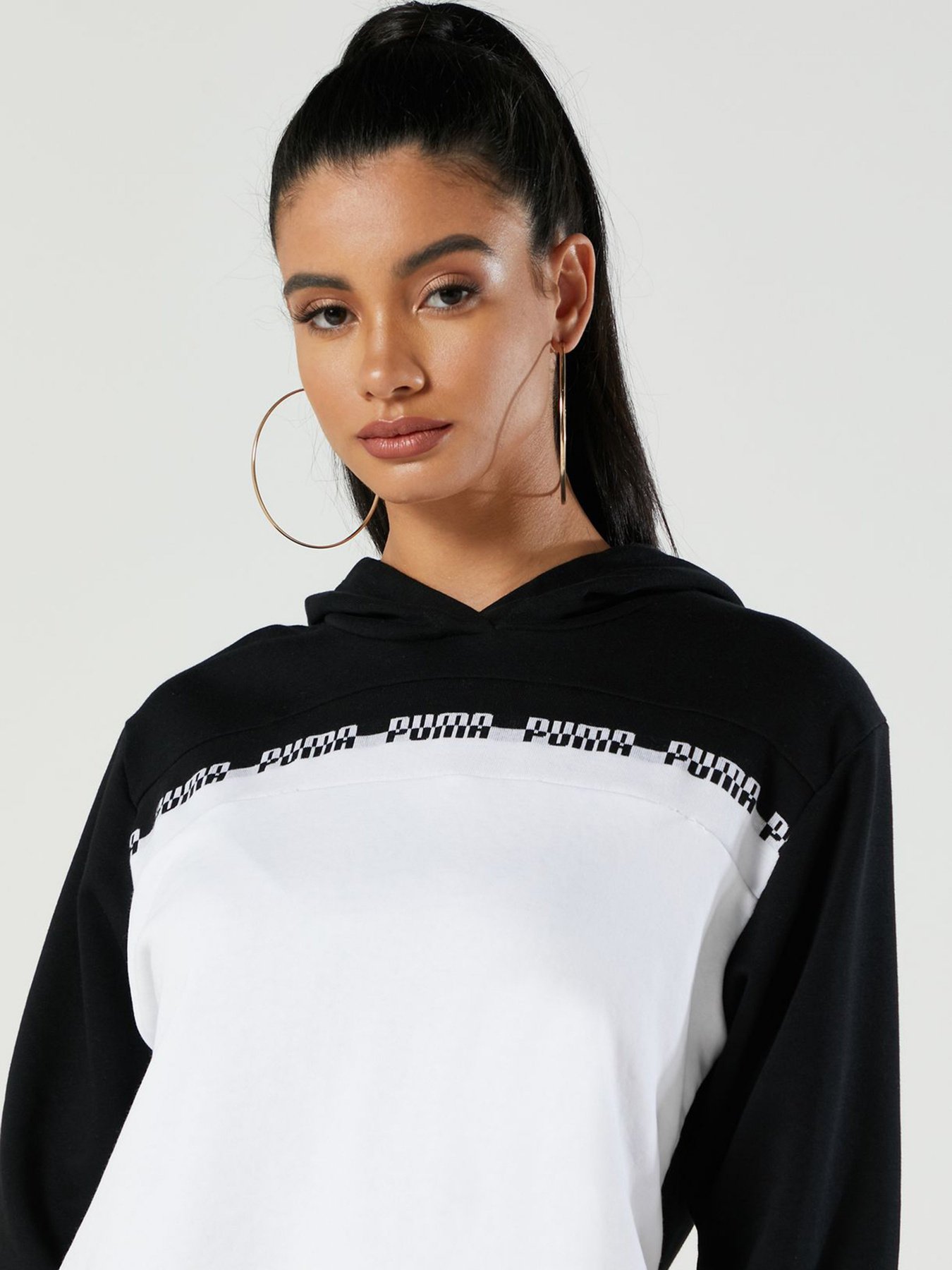Худі PUMA AMPLIFIED CROPPED модель 58590901 Фото