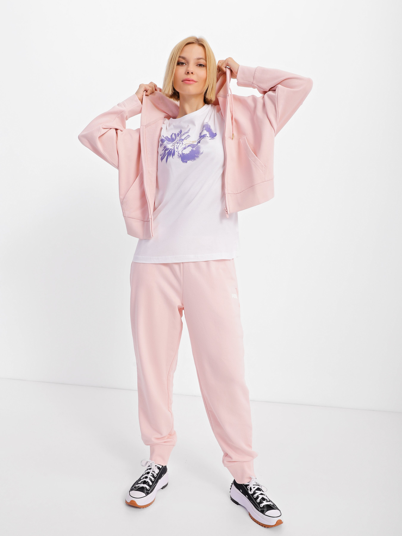 Кофта спортивная PUMA HER FRENCH TERRY модель 58952136 Фото