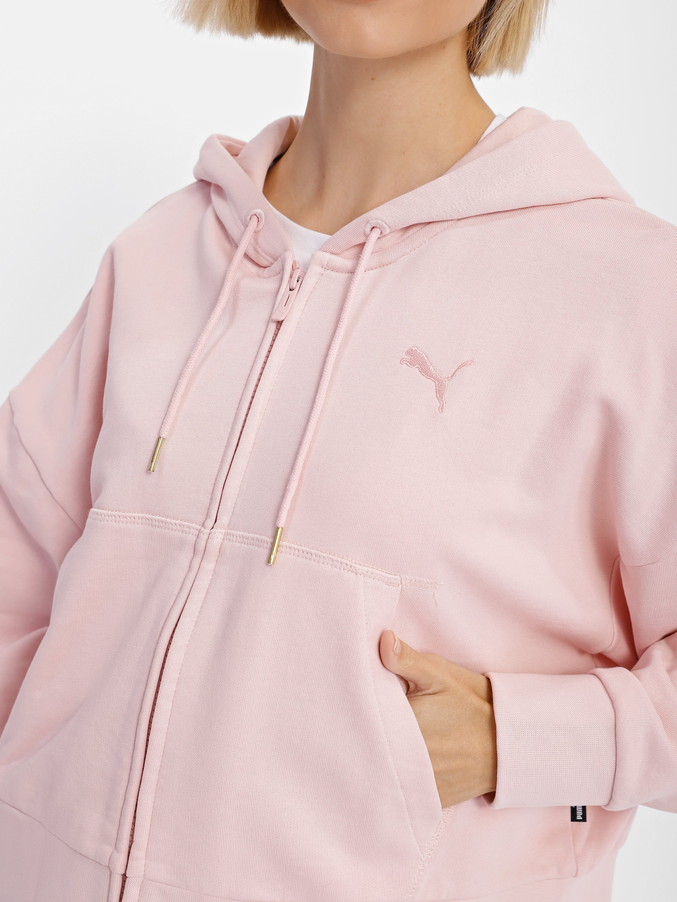 Спортивная кофта PUMA HER FRENCH TERRY модель 58952136 Спортивная кофта PUMA HER FRENCH TERRY модель 58952136 Фото