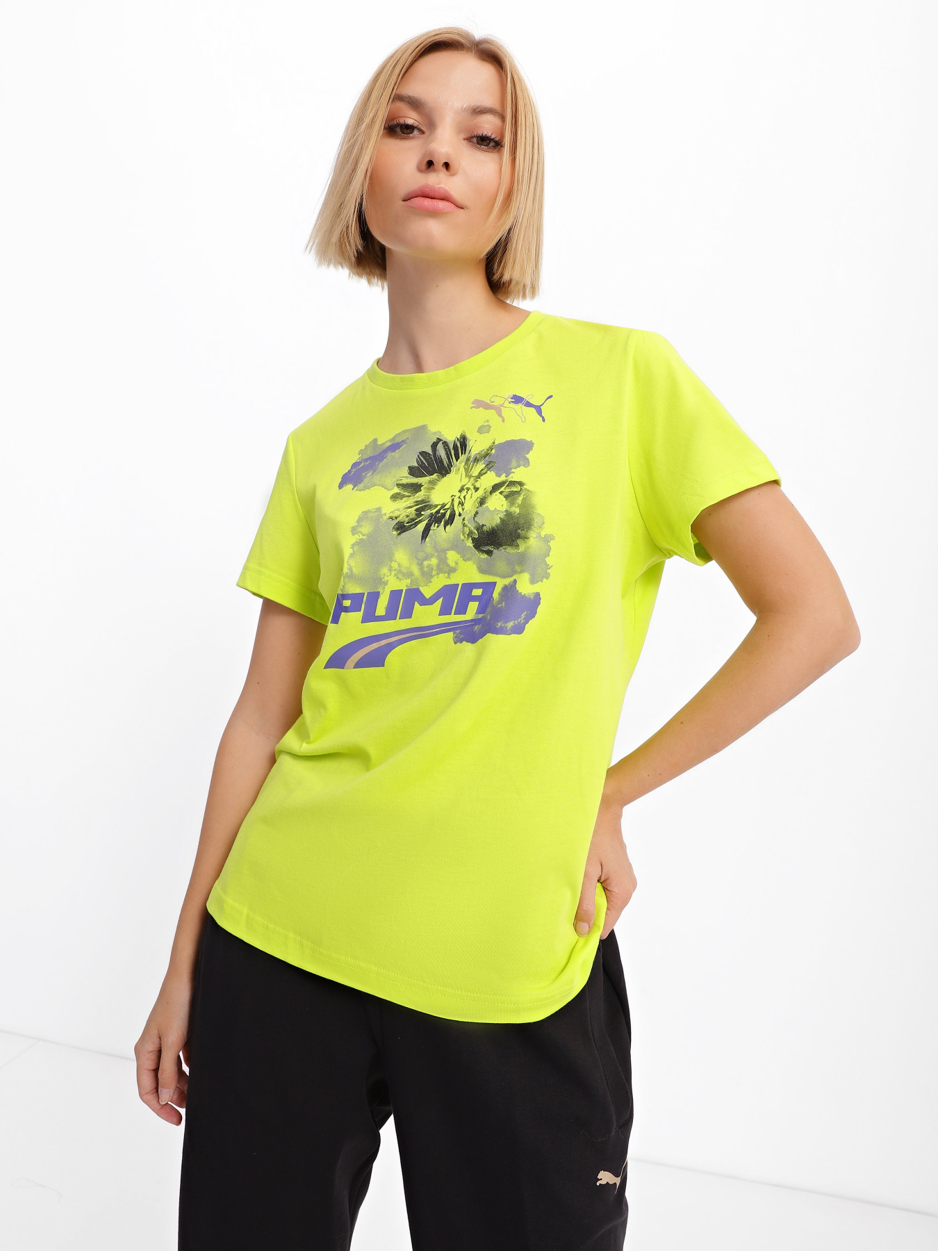 Футболка PUMA EVIDE Graphic модель 59974729 Фото