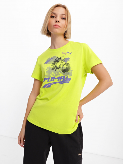 Футболка PUMA EVIDE Graphic модель 59974729 Фото