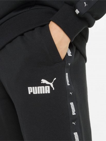 Штани спортивні PUMA ESSENTIALS+ TAPE модель 84730201 — фото 3 - INTERTOP