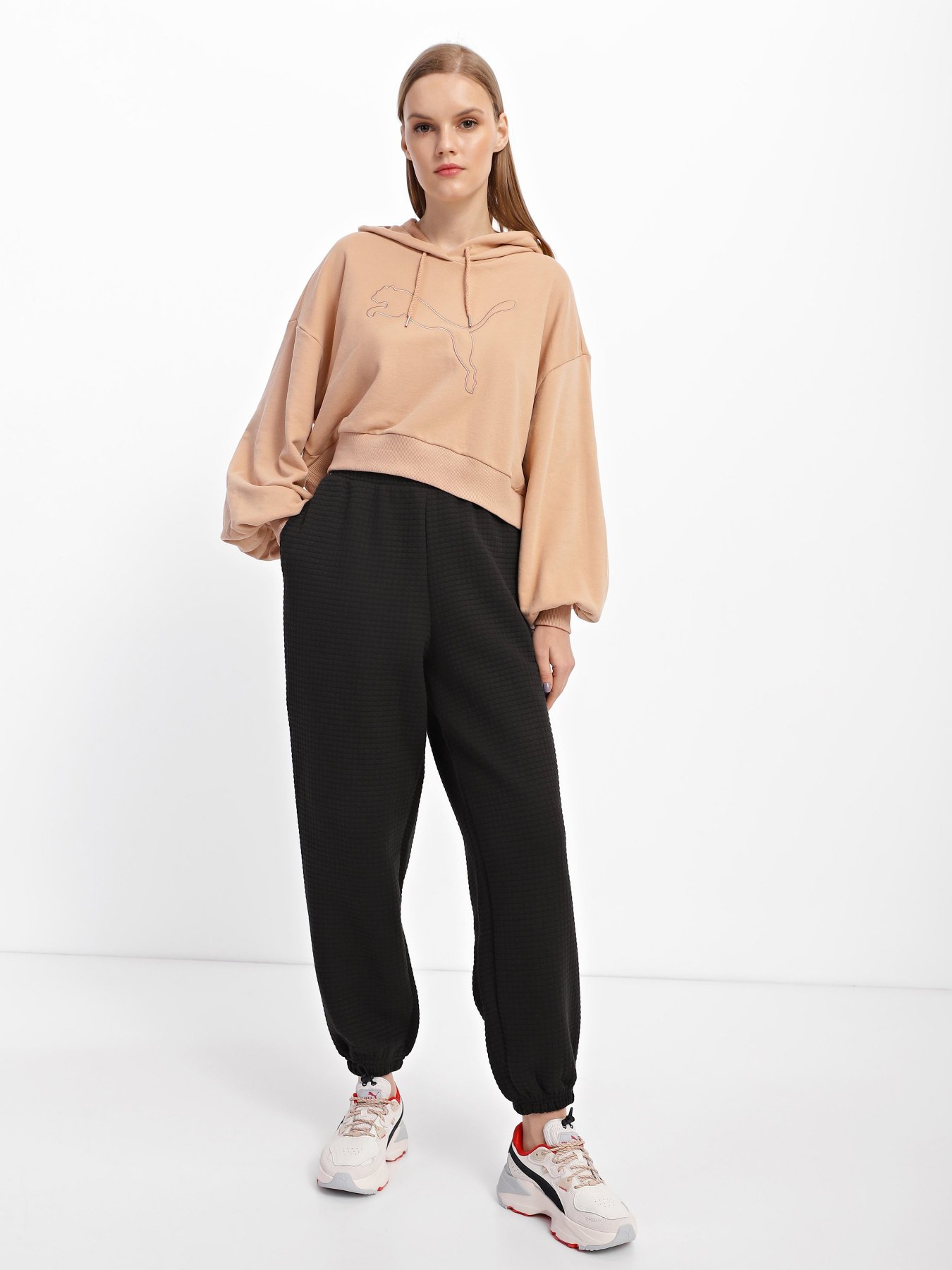 Штаны спортивные PUMA Classics Quilted модель 53569701 Штаны спортивные PUMA Classics Quilted модель 53569701 Фото